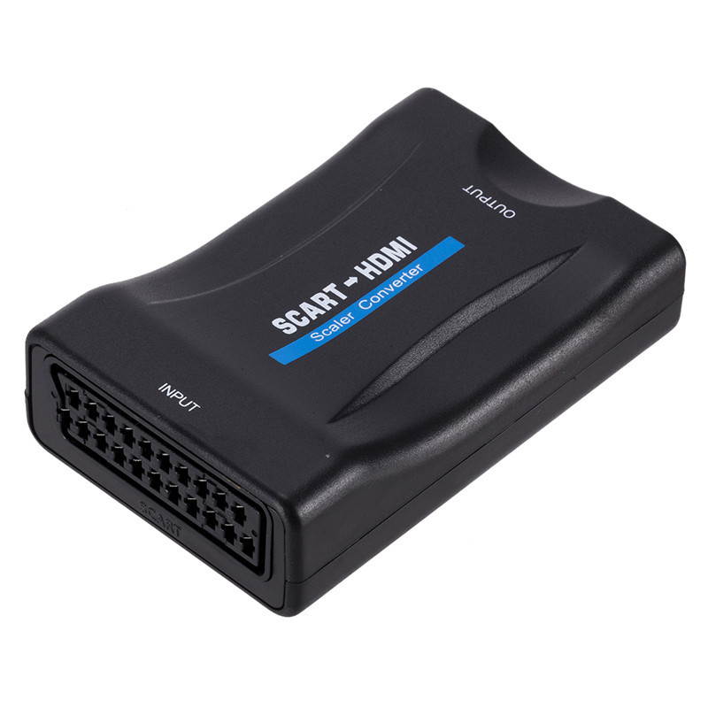 SCART to HDMI converter Video Converter with us plug adapter