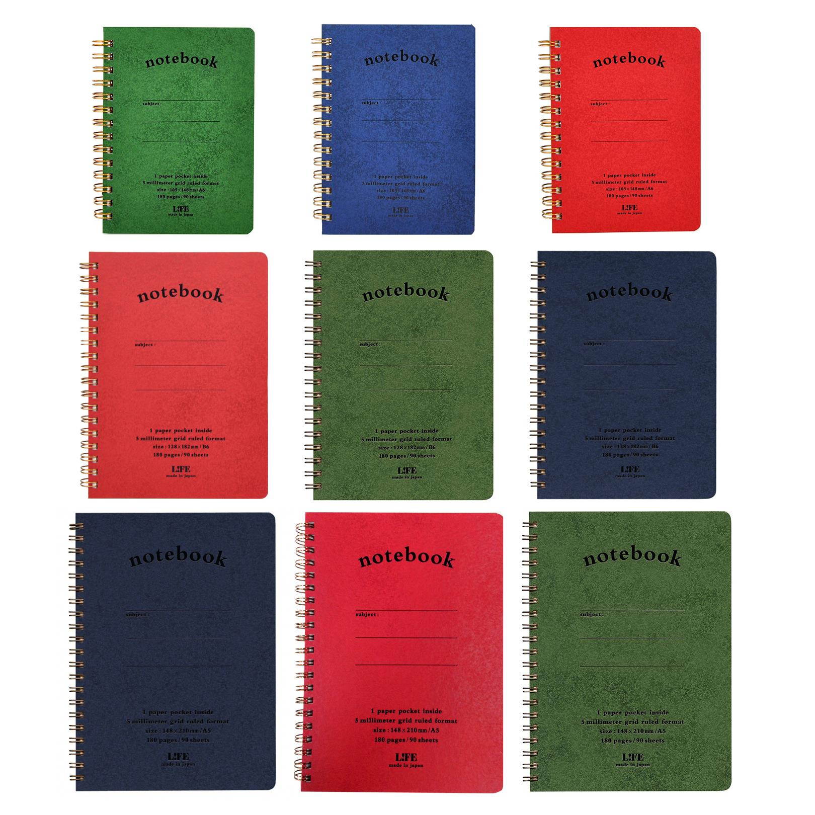 Life Pocket Notes Spiral Bound Notebooks: 6 in. x 8 in. (Blue)