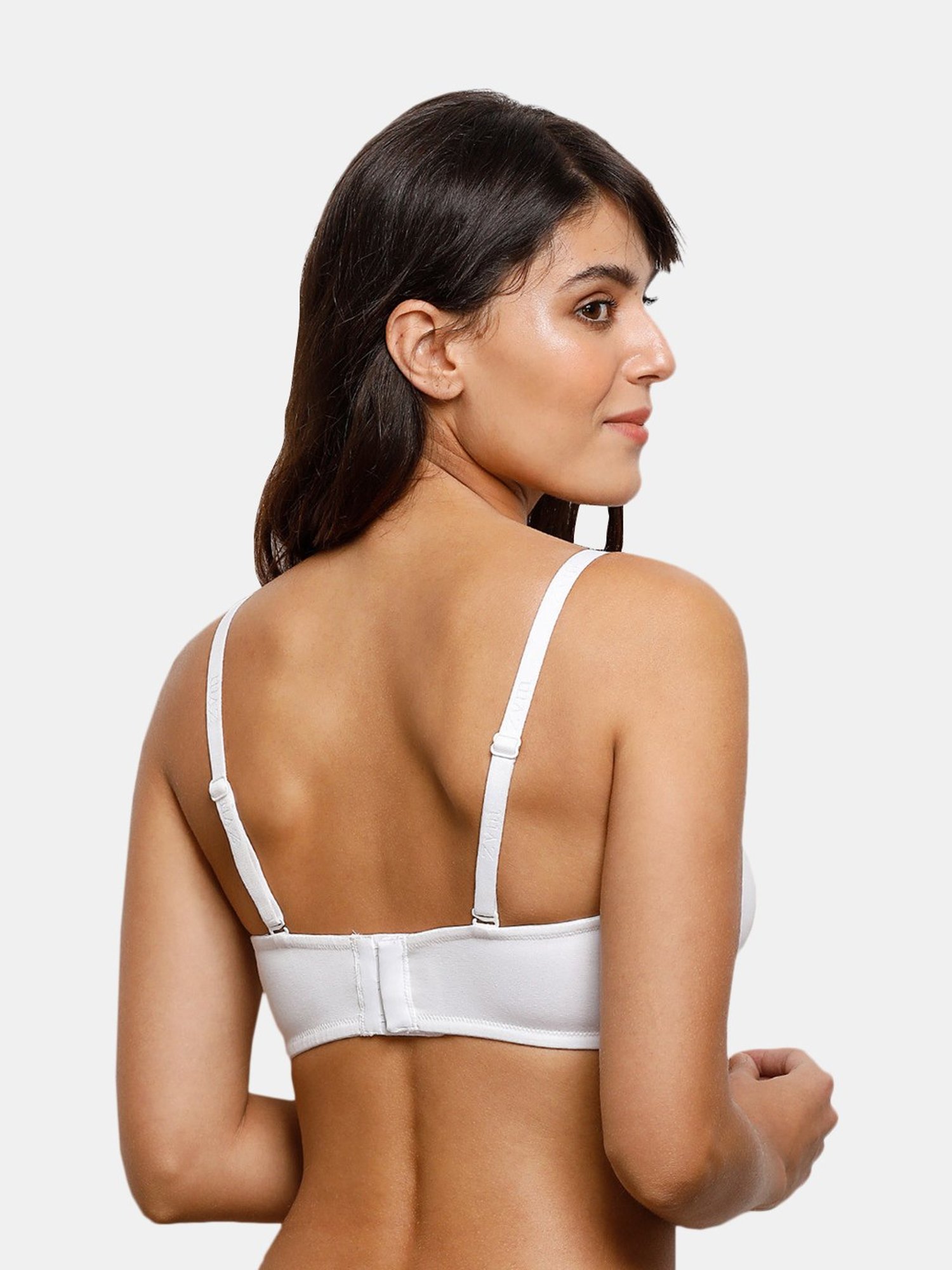 Zivame White Padded Push-Up Bra