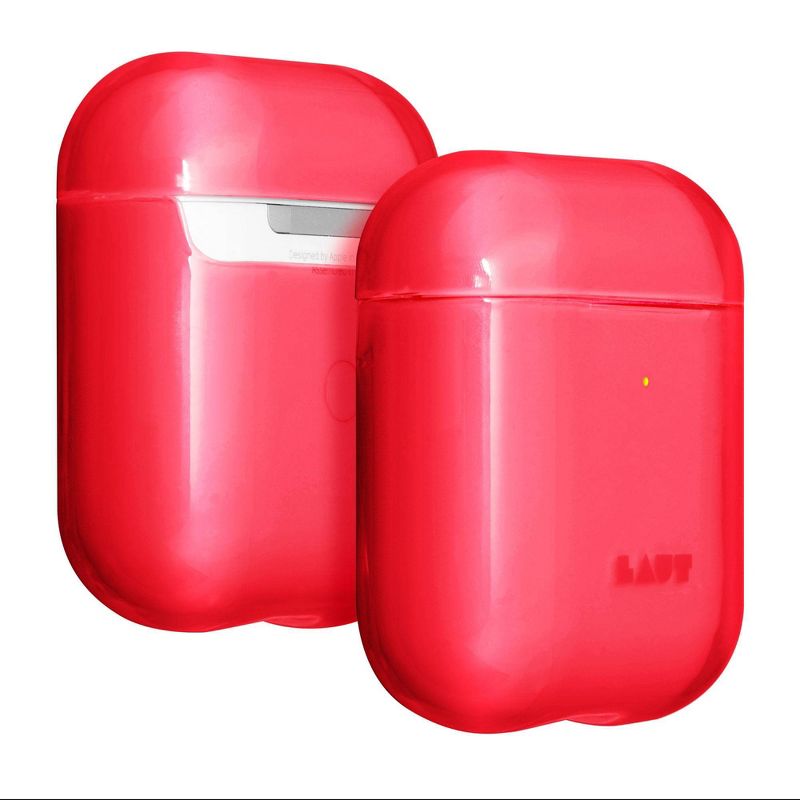 LAUT Crystal-X Airpod Case - Electric Coral