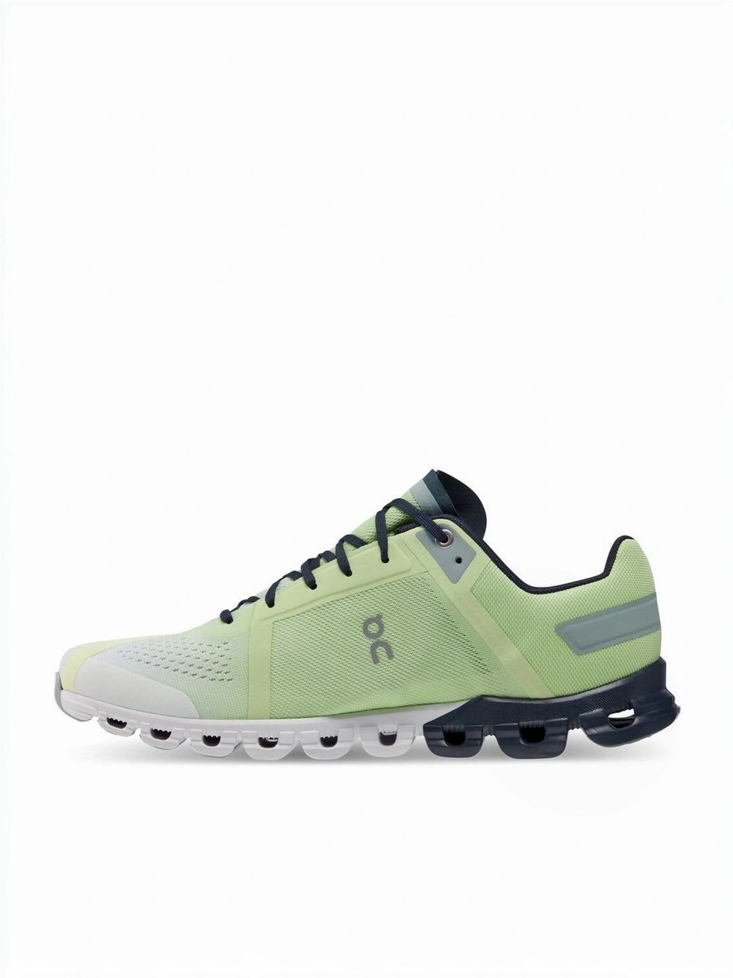 On Men's Cloudflow 3 Meadow & White Running Shoes