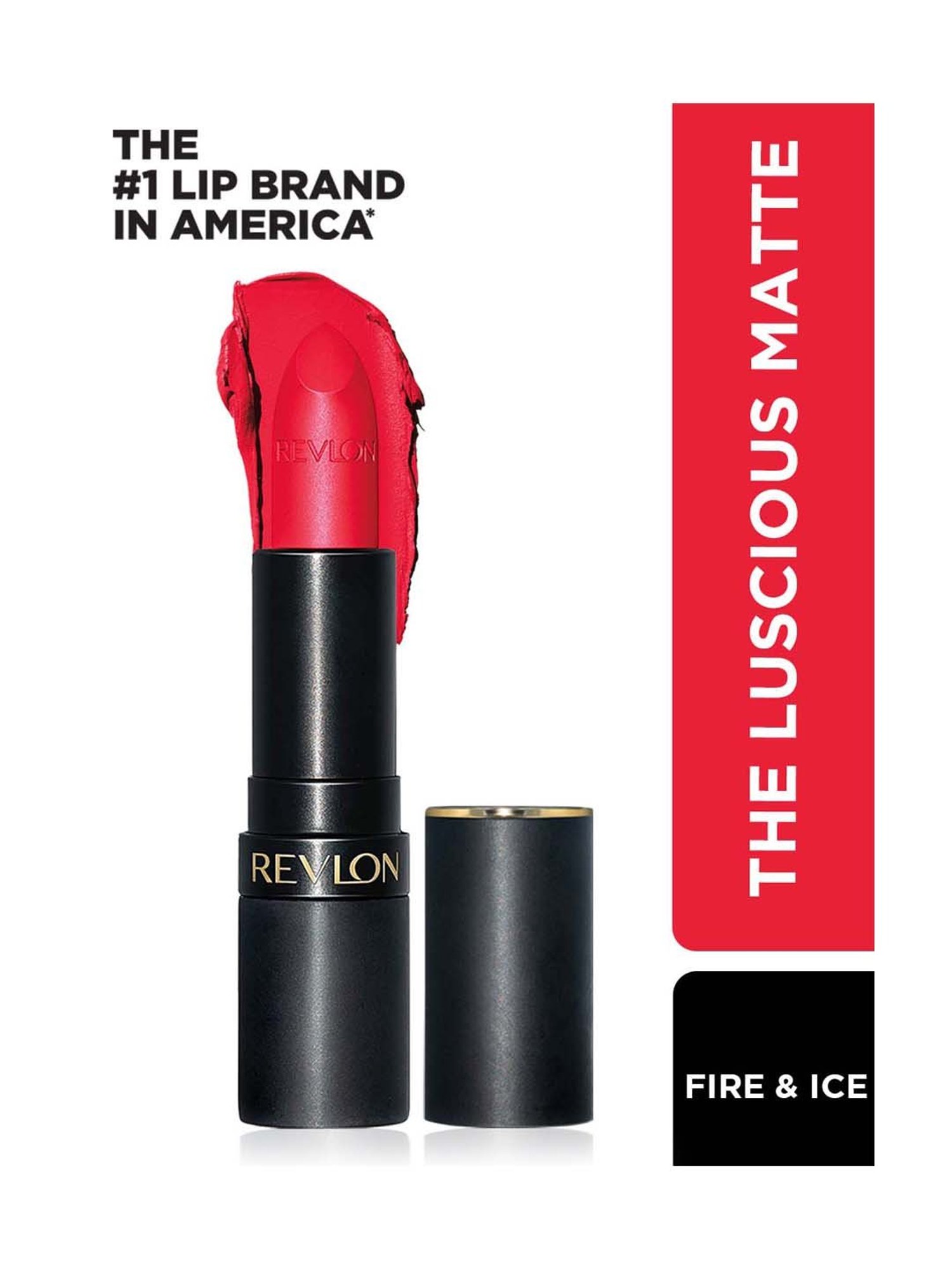 Revlon Super Lustrous The Luscious Matte Lipstick - Fire & Ice - 4.2 gm