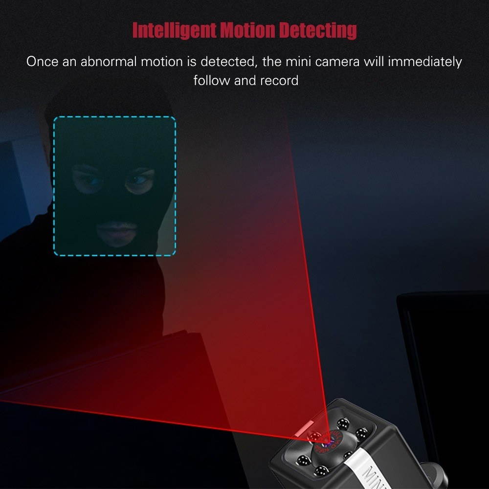 1080P 12MP MINI Micro Camera Full HD Video Cam Night Vision Audio Motion Detection for Baby Pet Outdoor Office