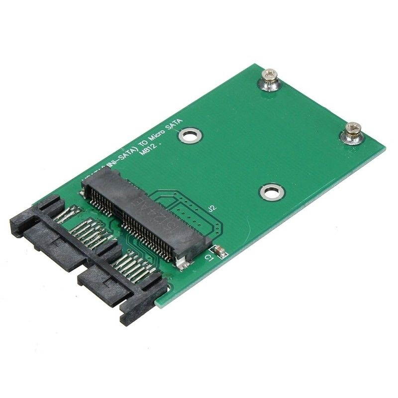Mini PCI-e mSATA 3x5cm SSD To 1.8 Inch Micro SATA 7+9 Pin Adapter Converter Card Module Board