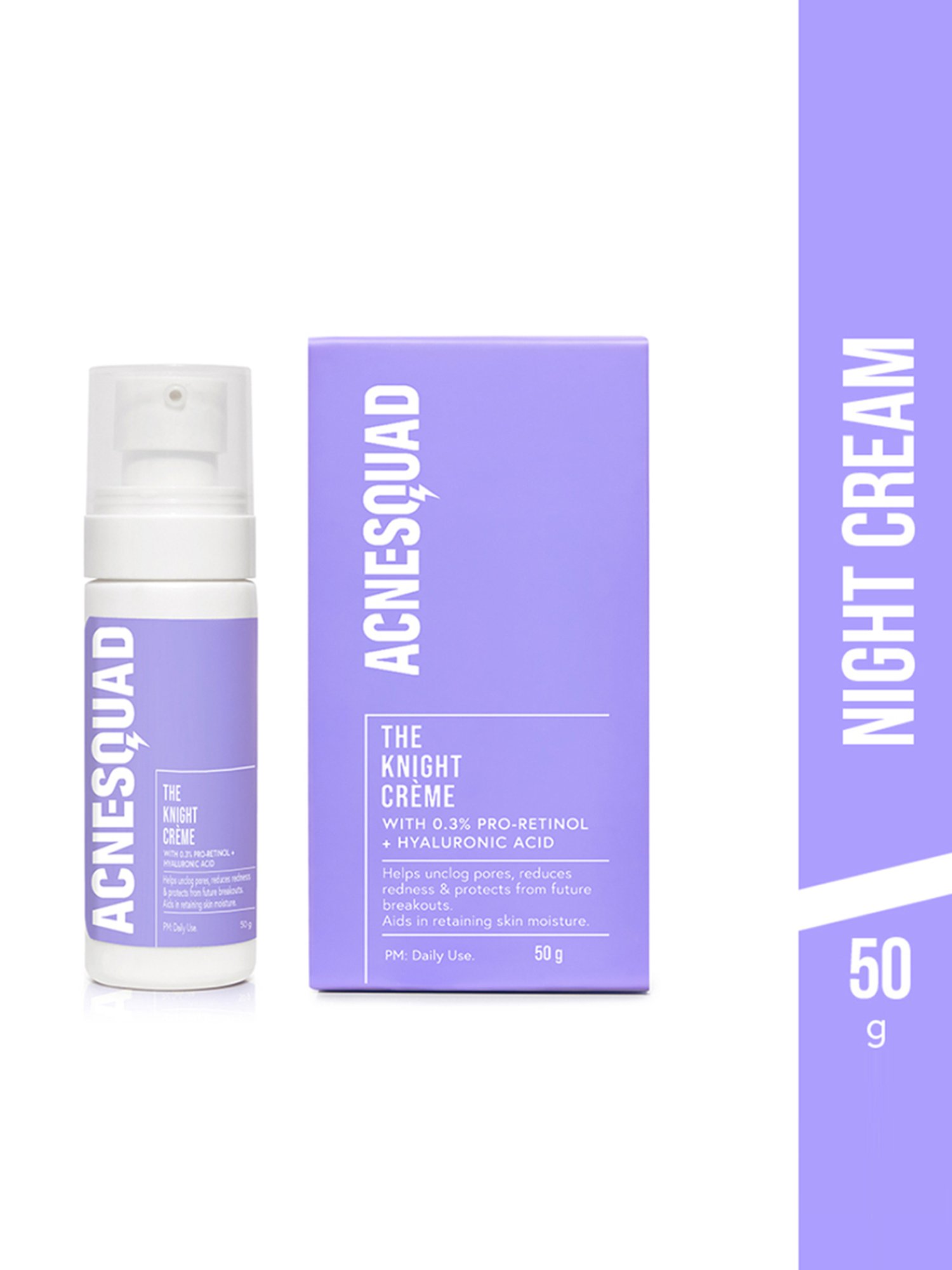 Acne Squad The Knight Creme - 50 gm