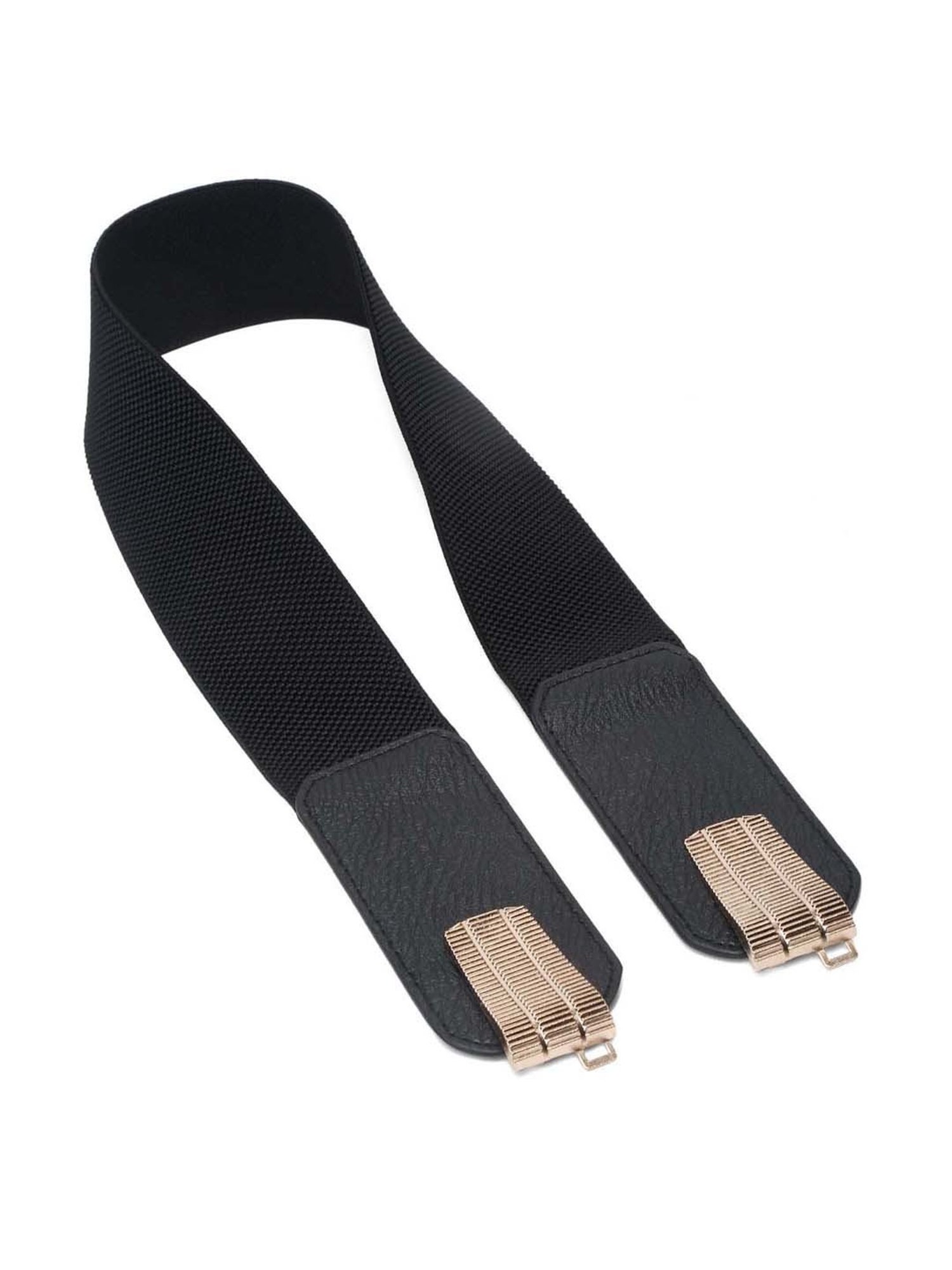 Apsis Black Wide Belt for Women