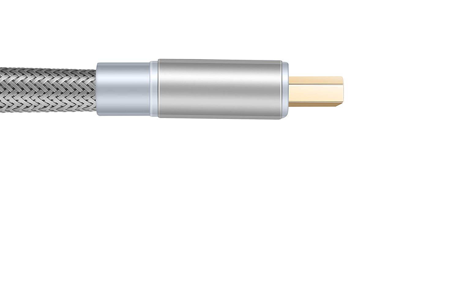 Buyer&rsquo;s Point Ultra High Speed HDMI 2.1 Cable Dynamic HDR 1.8M (6ft) 8K 120Hz, 48Gbps, Dolby Vision, eARC, Compatible with Apple TV, Nintendo Switch, Roku, Xbox, PS4, Projector Pack of 100 Gray