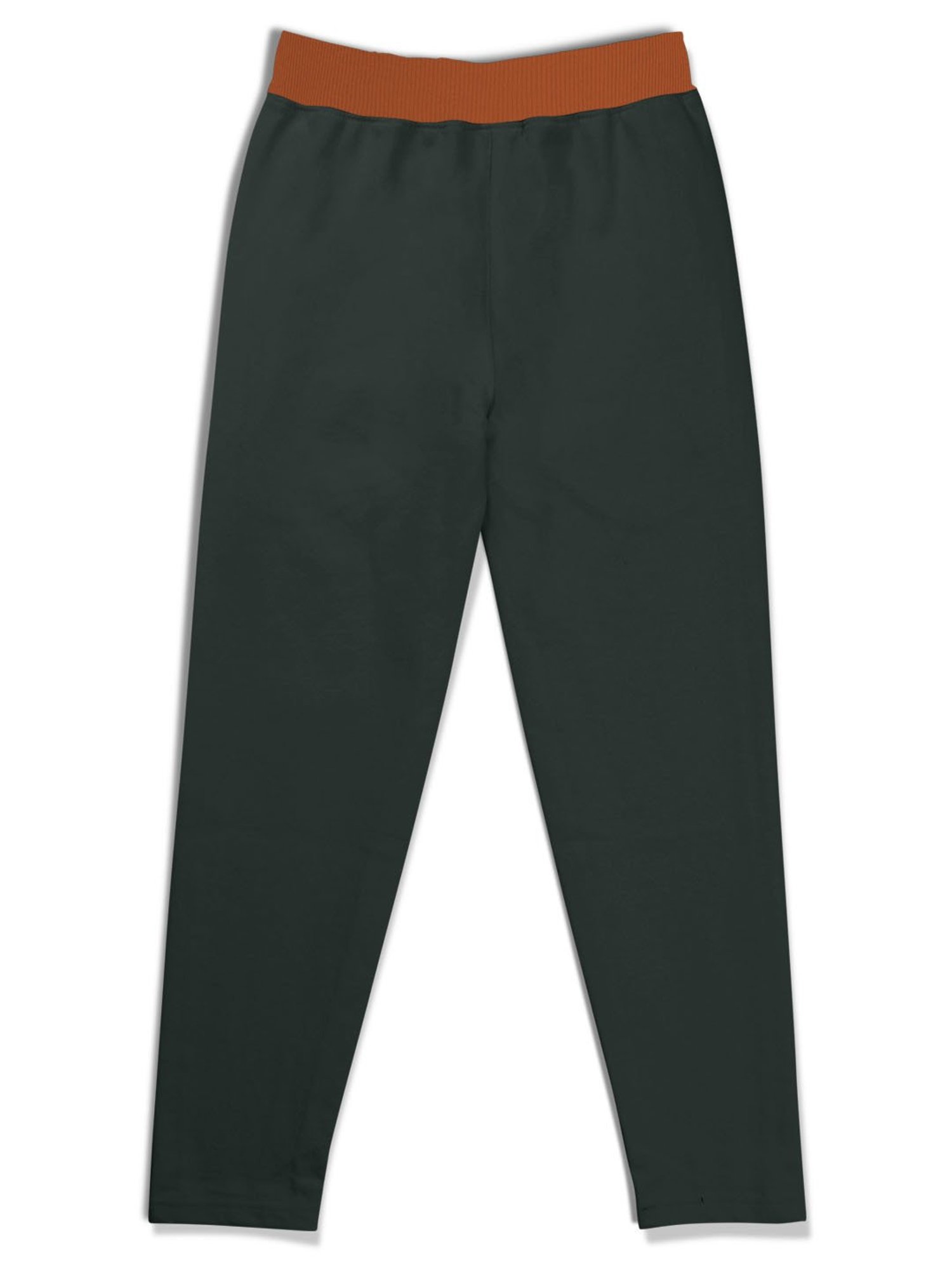 HELLCAT Dark Grey & Orange Solid Trackpants (Pack Of 2)