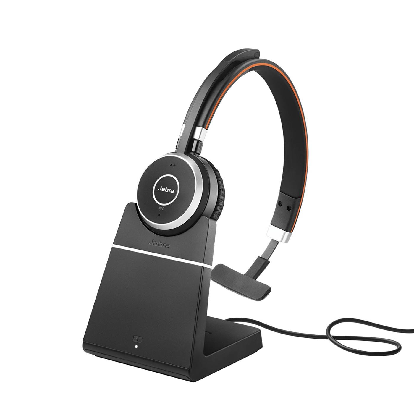 Jabra Evolve 65+ UC Mono Wireless Headset / Music Headphones