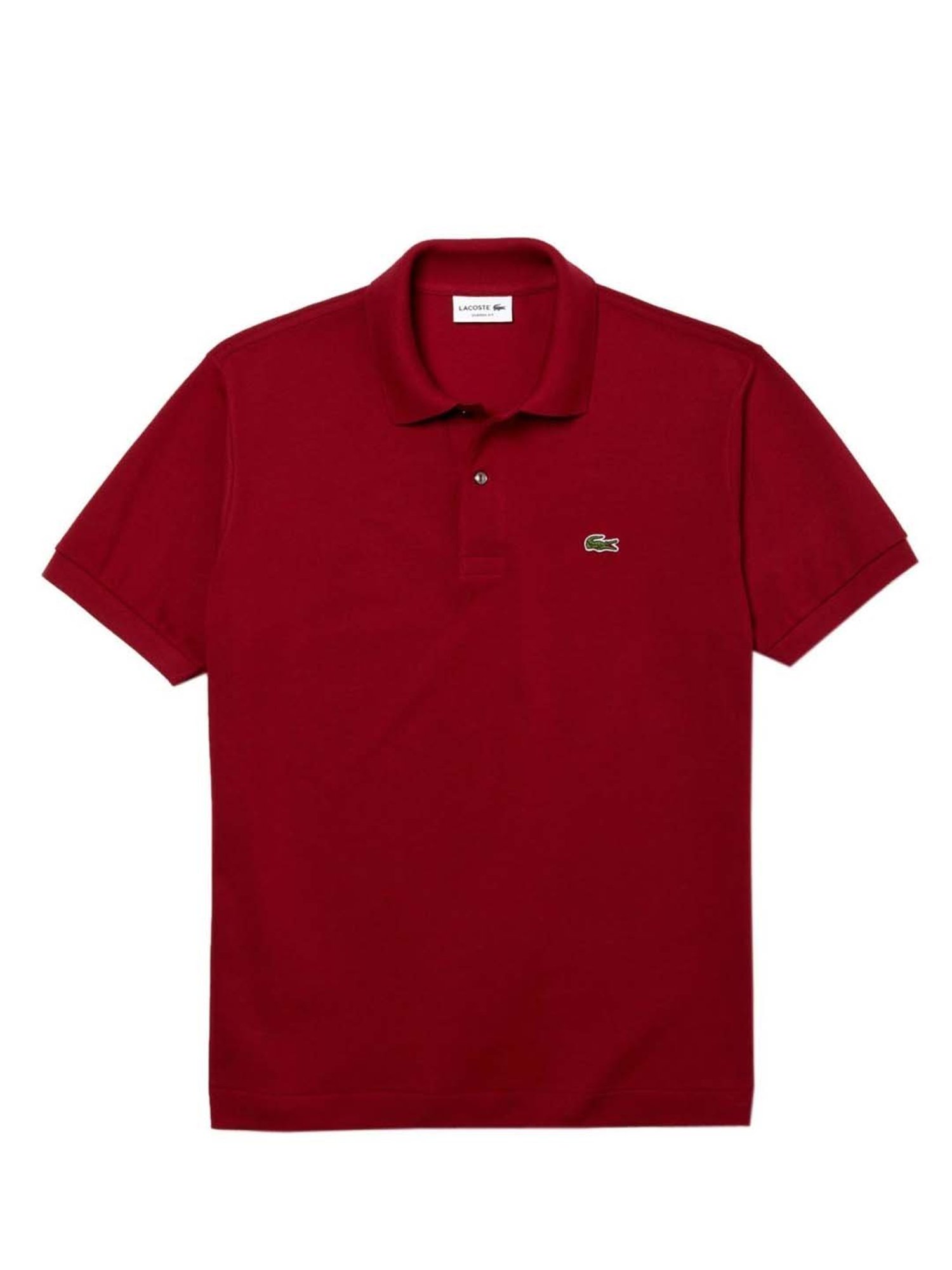 Lacoste Bordeaux L.12.12 Classic Fit Polo T-Shirt