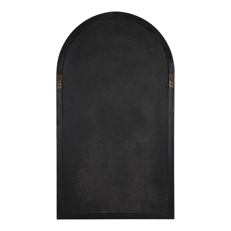 22" x 38" Boldmere Arch Wall Mirror White - Kate & Laurel All Things Decor