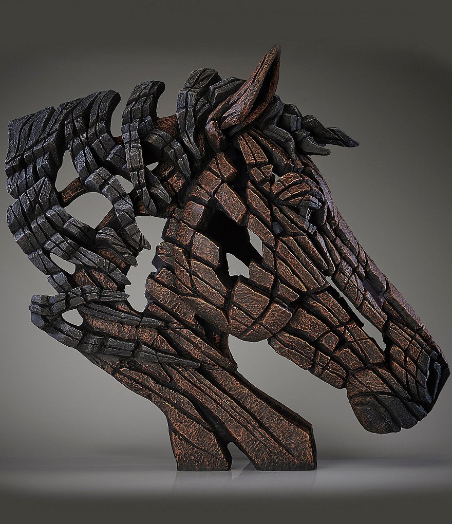 Edge Sculpture by Enesco Horse Bust Figurine