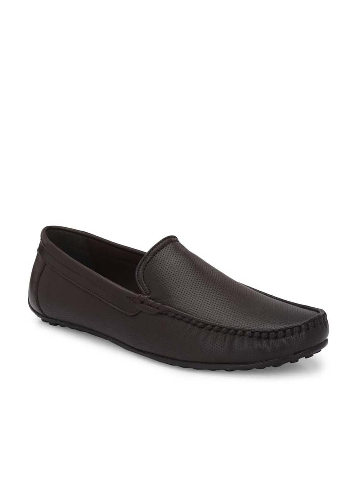Eego Italy Men's Brown Casual Loafers