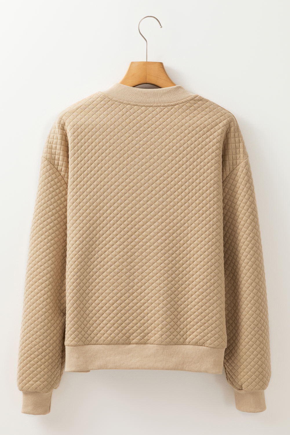 Brown Plaid Button Up Long Sleeve Flannel Shacket