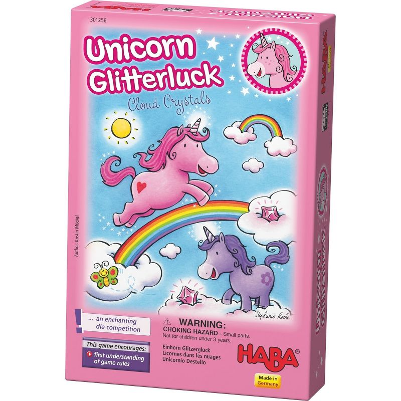 HABA Unicorn Glitterluck Cloud Crystals (Made in Germany)
