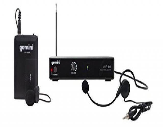 Gemini VHF-01HL Single Channel VHF Wireless System - Headset