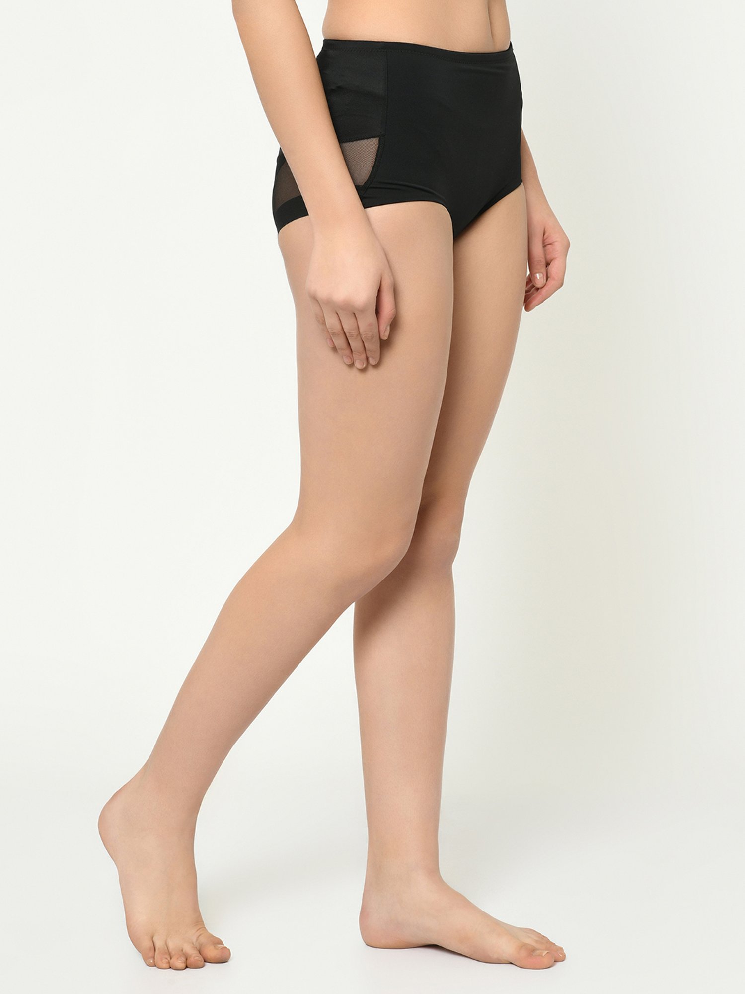 Da Intimo Black Full Coverage Panty Shaper