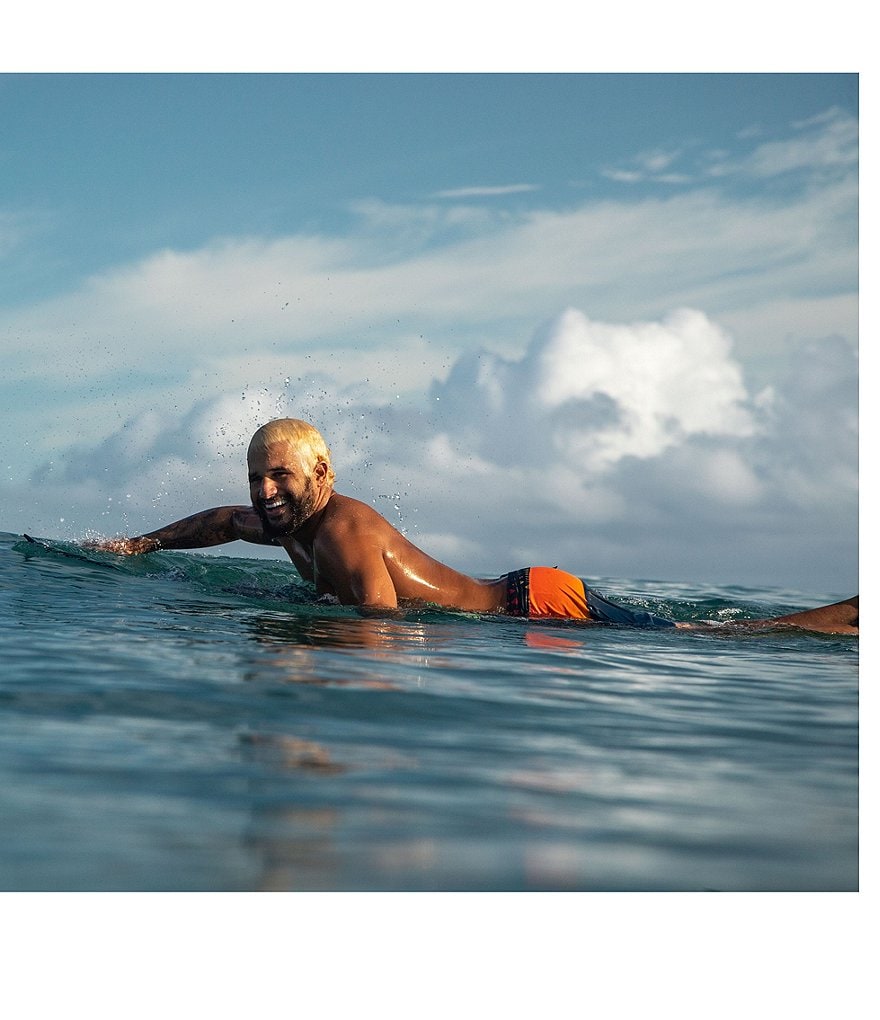 Tommy Bahama Baja Tails from the Sea 9#double; Inseam Board Trunks