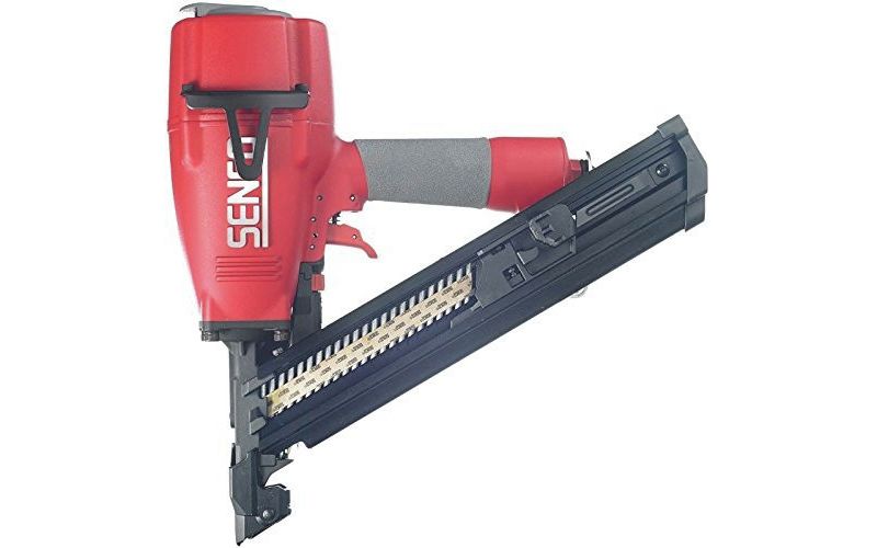SENCO 250XP JoistPro 2-1/2 in. 34-Degree Angled Strip Metal Connector Nailer