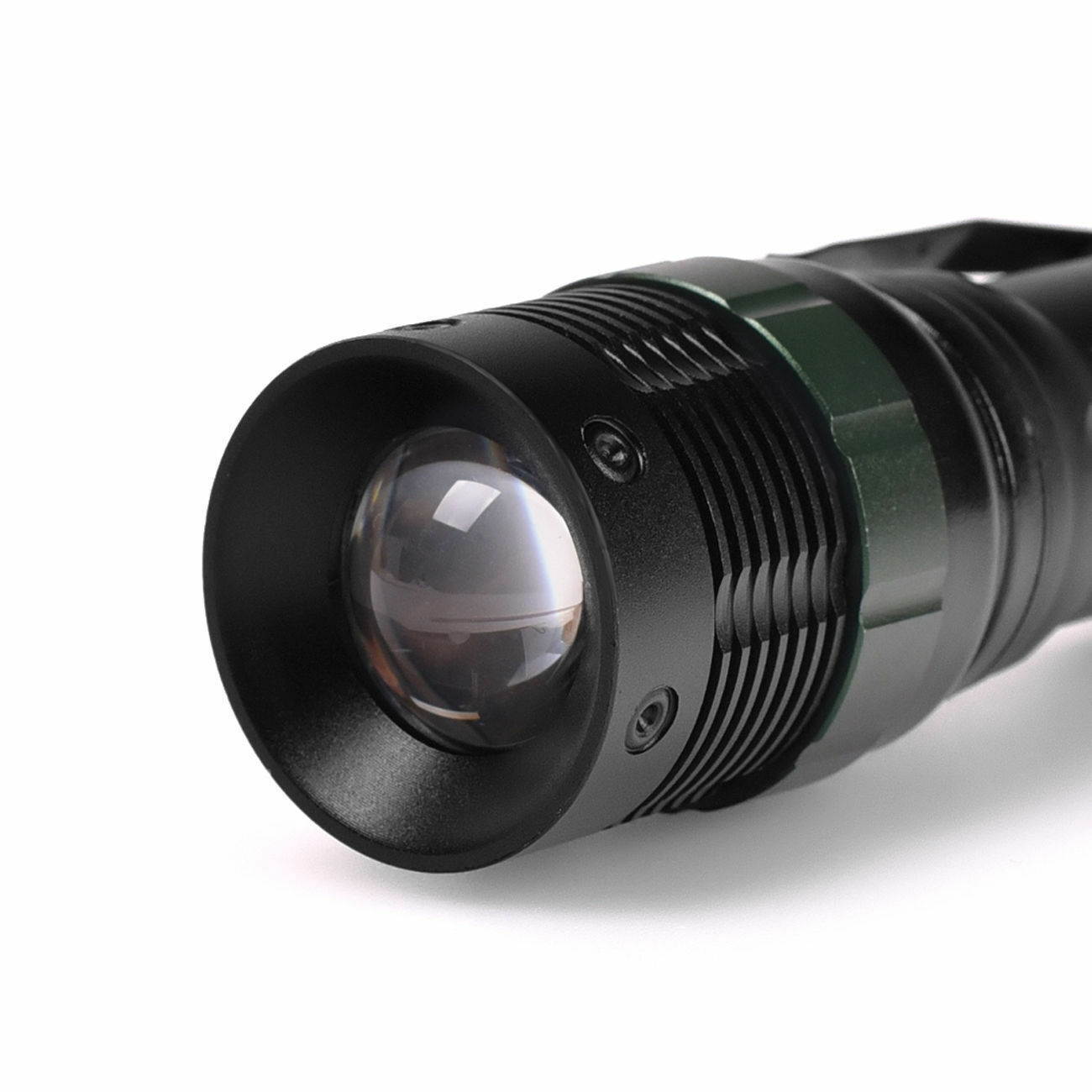 CREE XM-L T6 Zoomable 12000 Lumen Tactical LED Flashlight Torch Lamp
