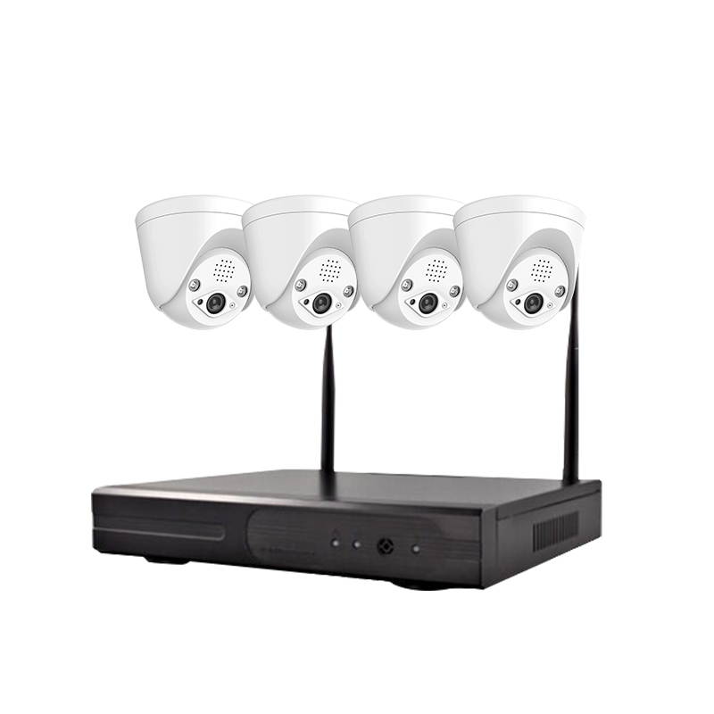 3MP  Simple installation 4-CH security protection wifi Sistema de vigilancia surveillance system security camera system camera kit outdoors security camera systems