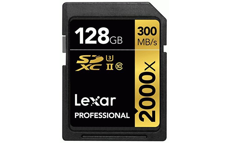 Lexar Professional 2000x 128GB SDXC UHS-II Card