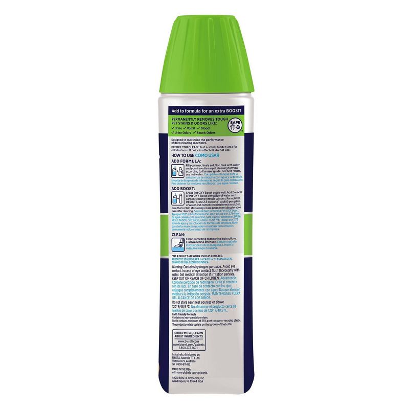 BISSELL Pet Oxy BOOST 16oz. Enhancing Carpet & Upholstery Formula - 16131