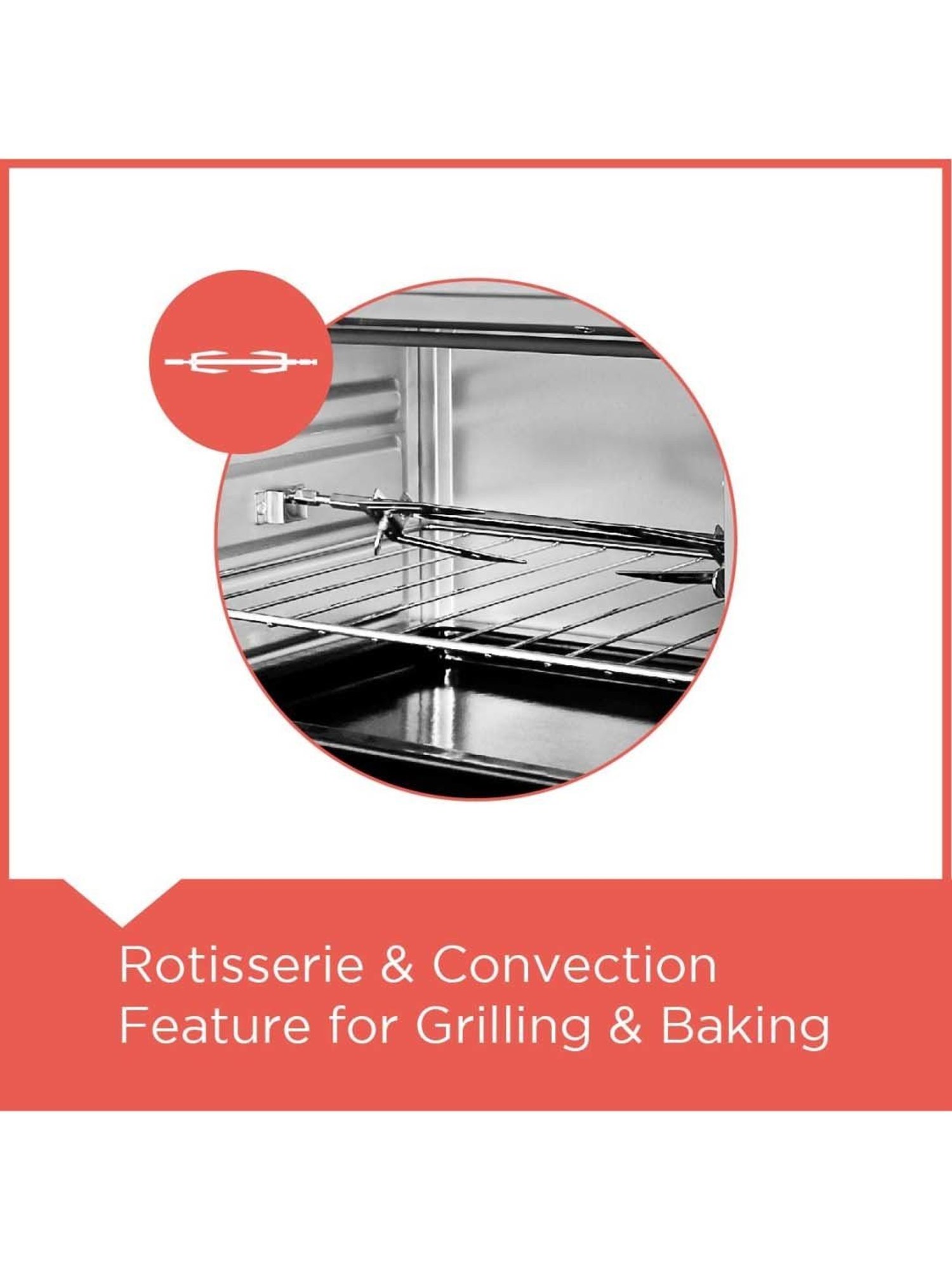 BLACK+DECKER 1280W 19L Oven Toaster Grill