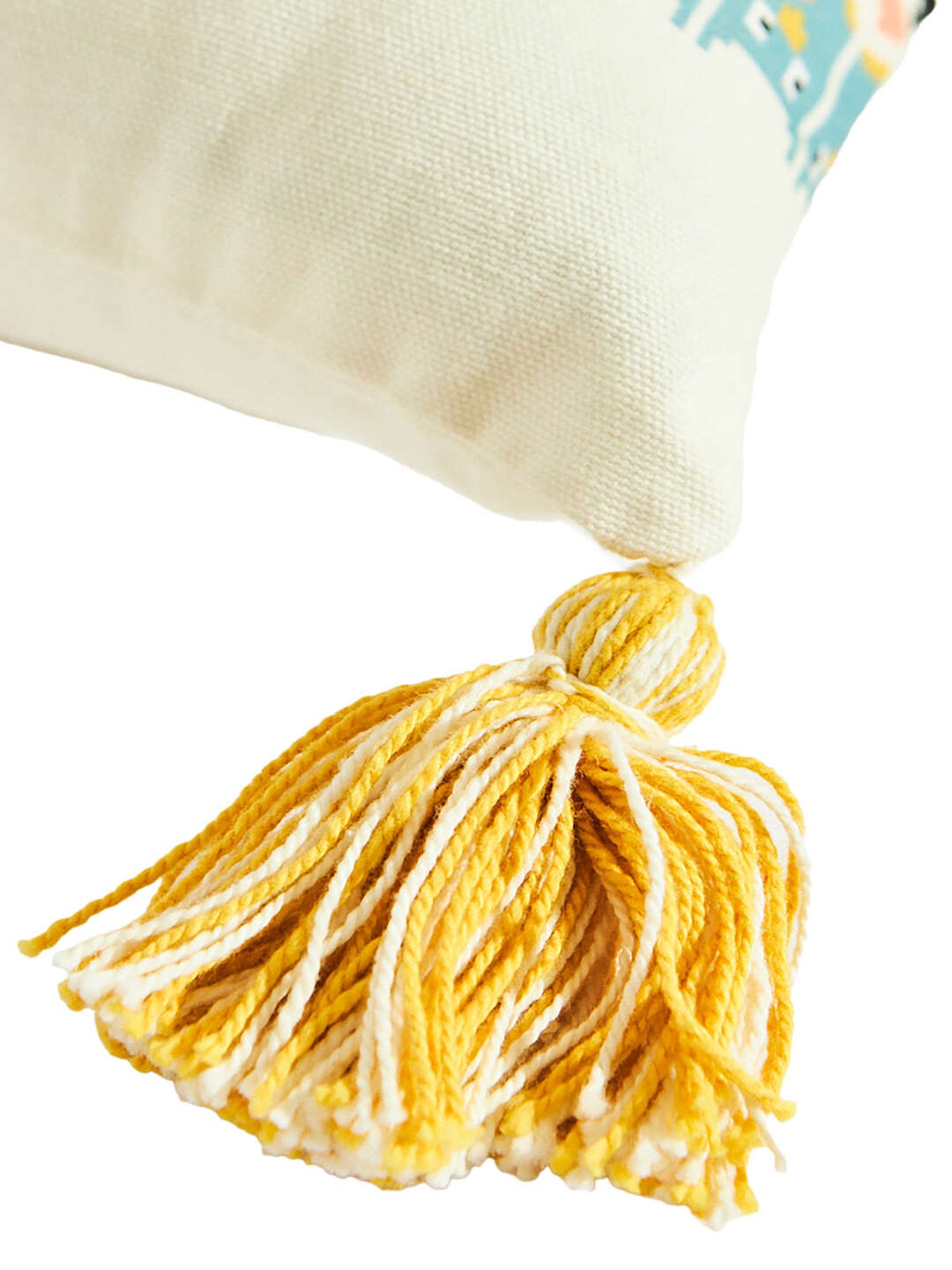 Chumbak Pixel Kilim Printed Multicolor Cotton Cushion