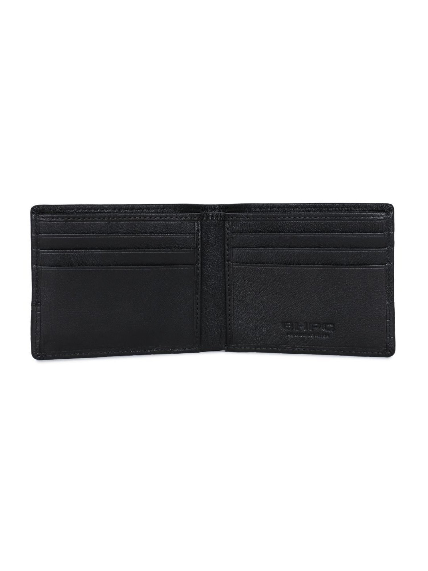 Beverly Hills Polo Club Navy Blue Animal Effect Bi-Fold Wallet for Men