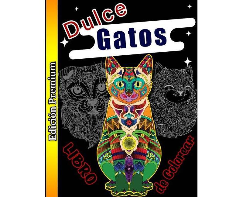 Libro de Colorear Gatos Dulce - by  Sk Arts (Paperback)