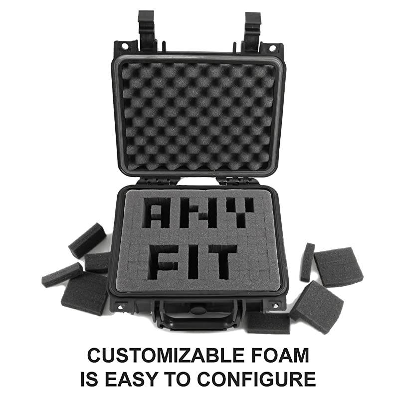 11" Waterproof Studio Recording Case Compatible with Blue Ember Xlr Condenser Microphone and Small Accessories