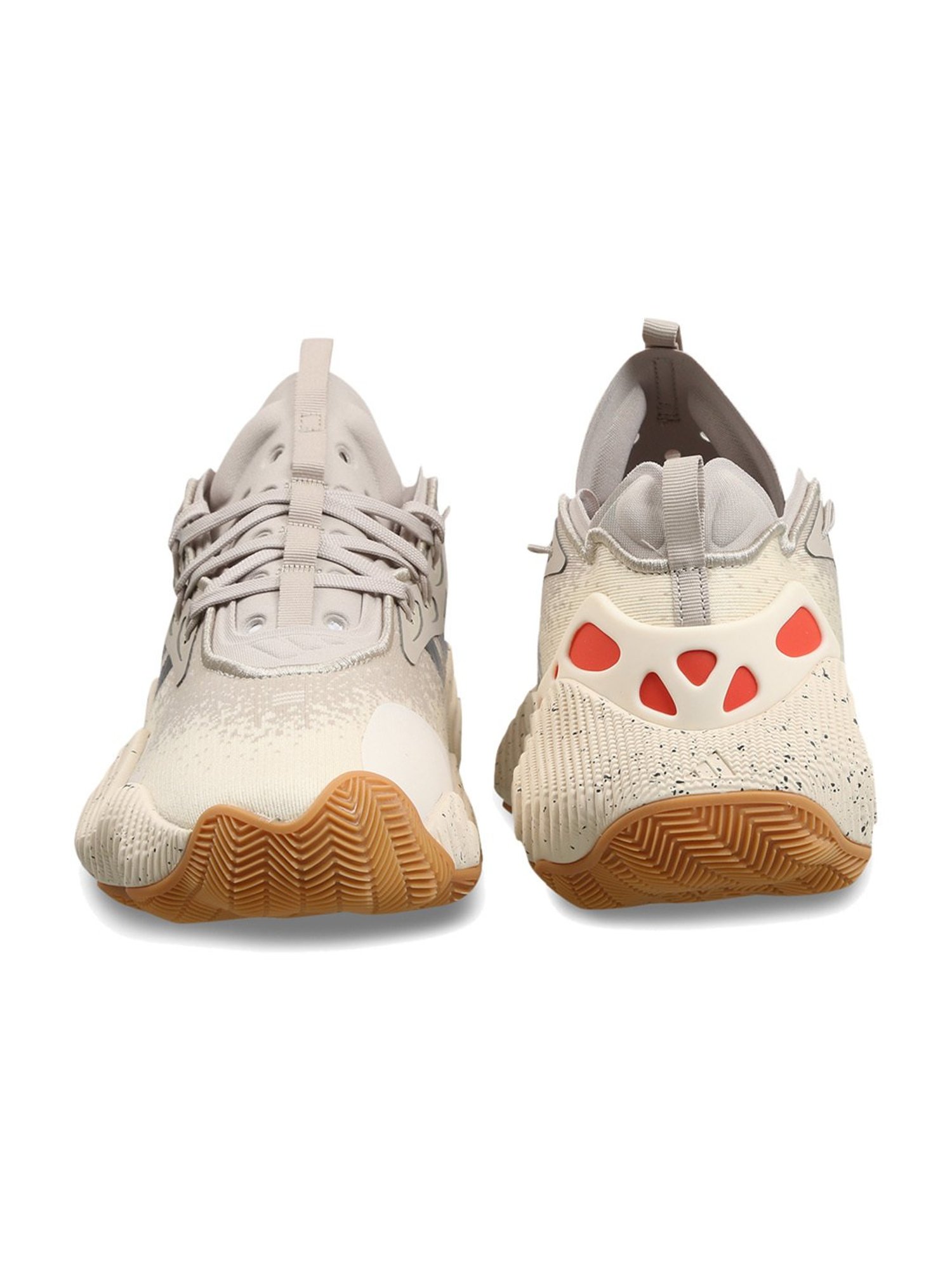 Adidas Men's Trae Young 3 Beige Basketball Shoes