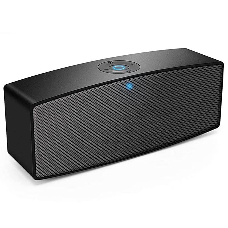 Bluetooth SpeakersDualDriver Wireless Speaker with Surround Stereo Sound and More Bassfor iPhone and Samsung Android Black