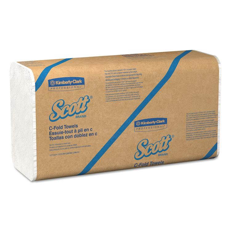 KIMBERLY CLARK Single-Fold Paper Towels 9 3/10 x 10 1/2 White 250/Pack 16 Packs