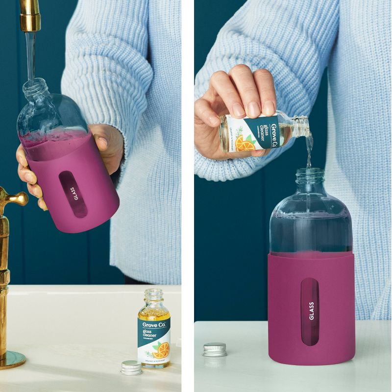 Deluxe Aluminum Handle Toilet Brush with Fully Removable Liner White - Bath Bliss