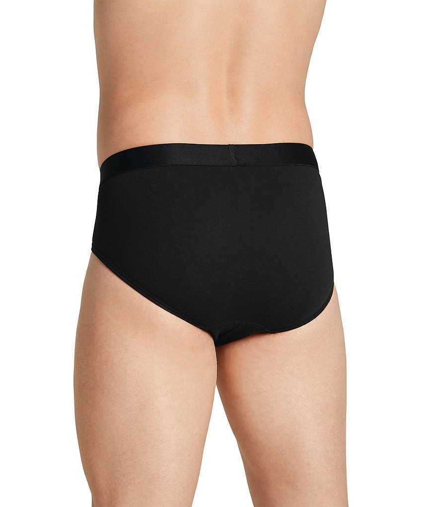 Jockey Signature Cotton Modal Stretch Mid-rise Briefs 3-Pack
