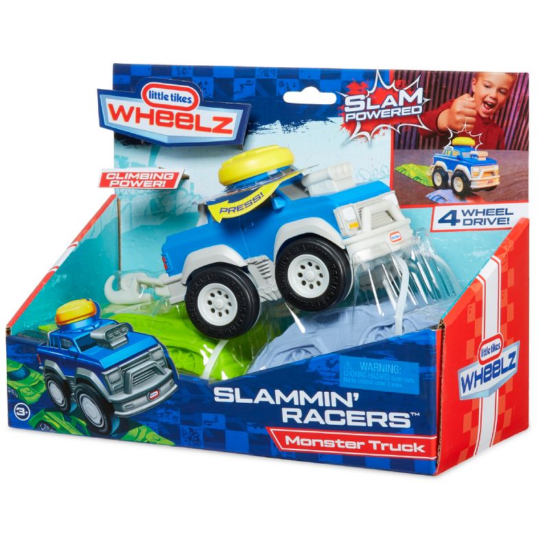 Little Tikes Slammin Racers Power Rigs Monster Truck Vehicle with Sounds