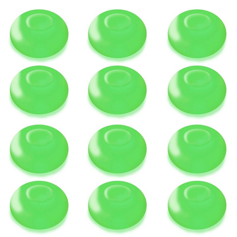 12ct Battery Operated Floating Blimp LED Lights Green