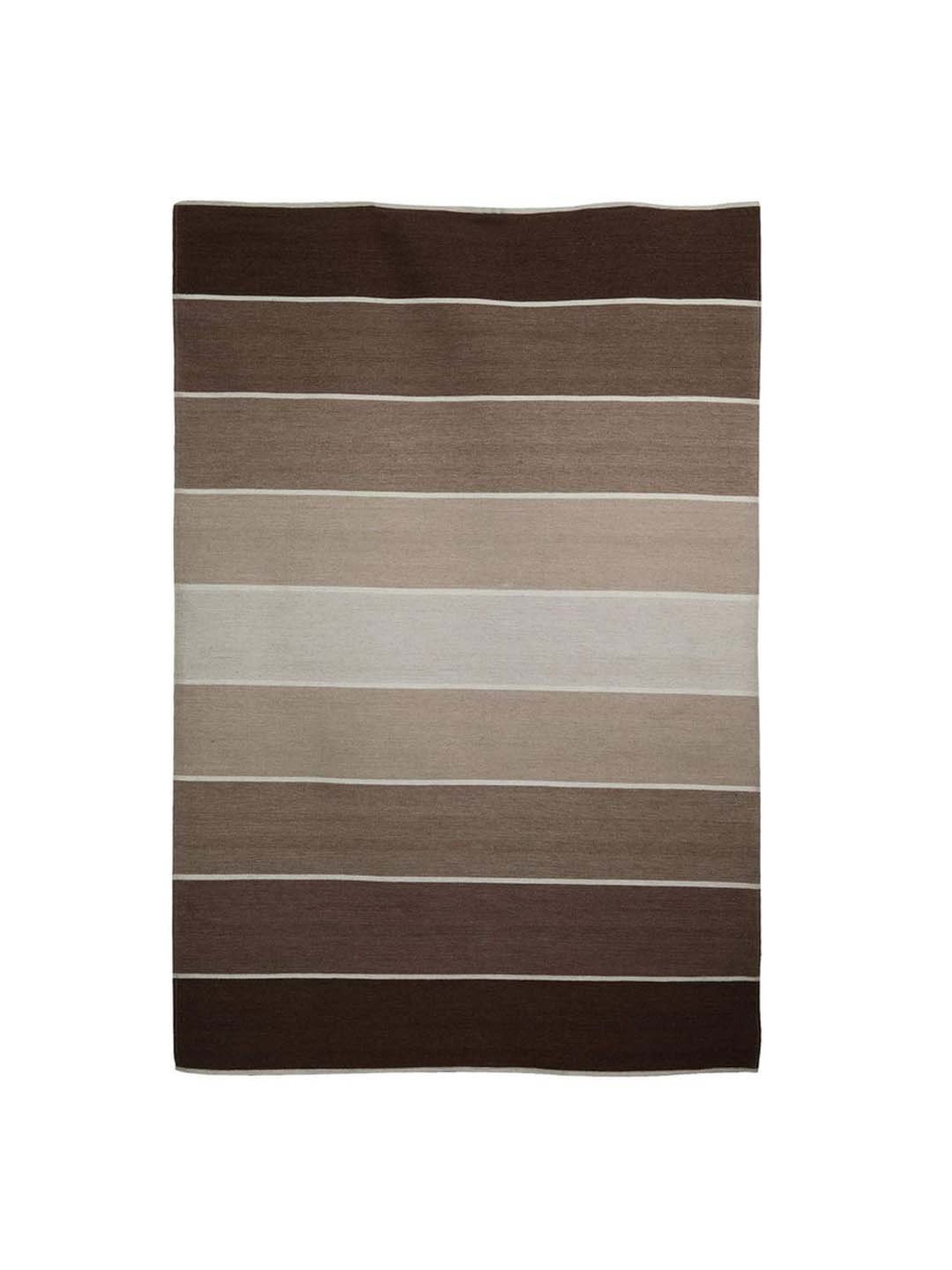 Pequra Brown & Beige Wool XL Carpet - Set of 1