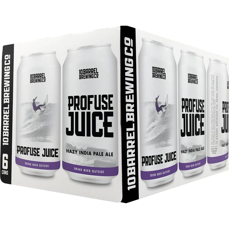 10 Barrel Profuse Juice Hazy IPA Beer - 6pk/12 fl oz Cans