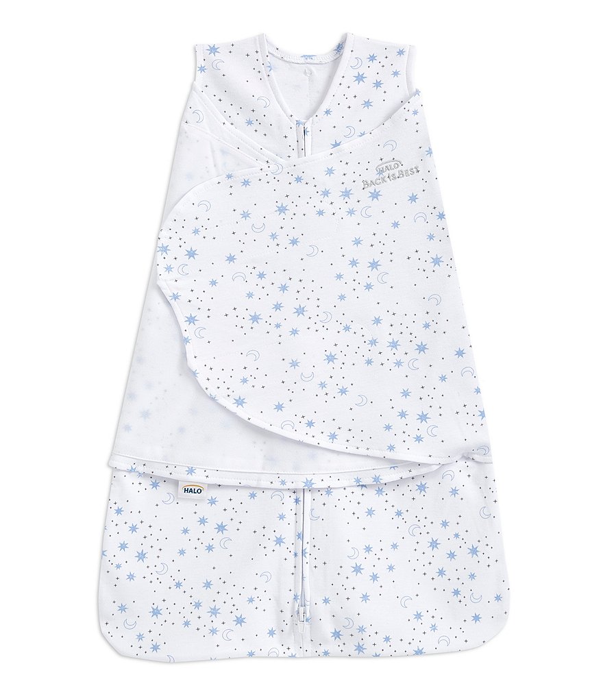 Halo Baby Newborn-6 Months Swaddle Wearable Blanket - Midnight Moons