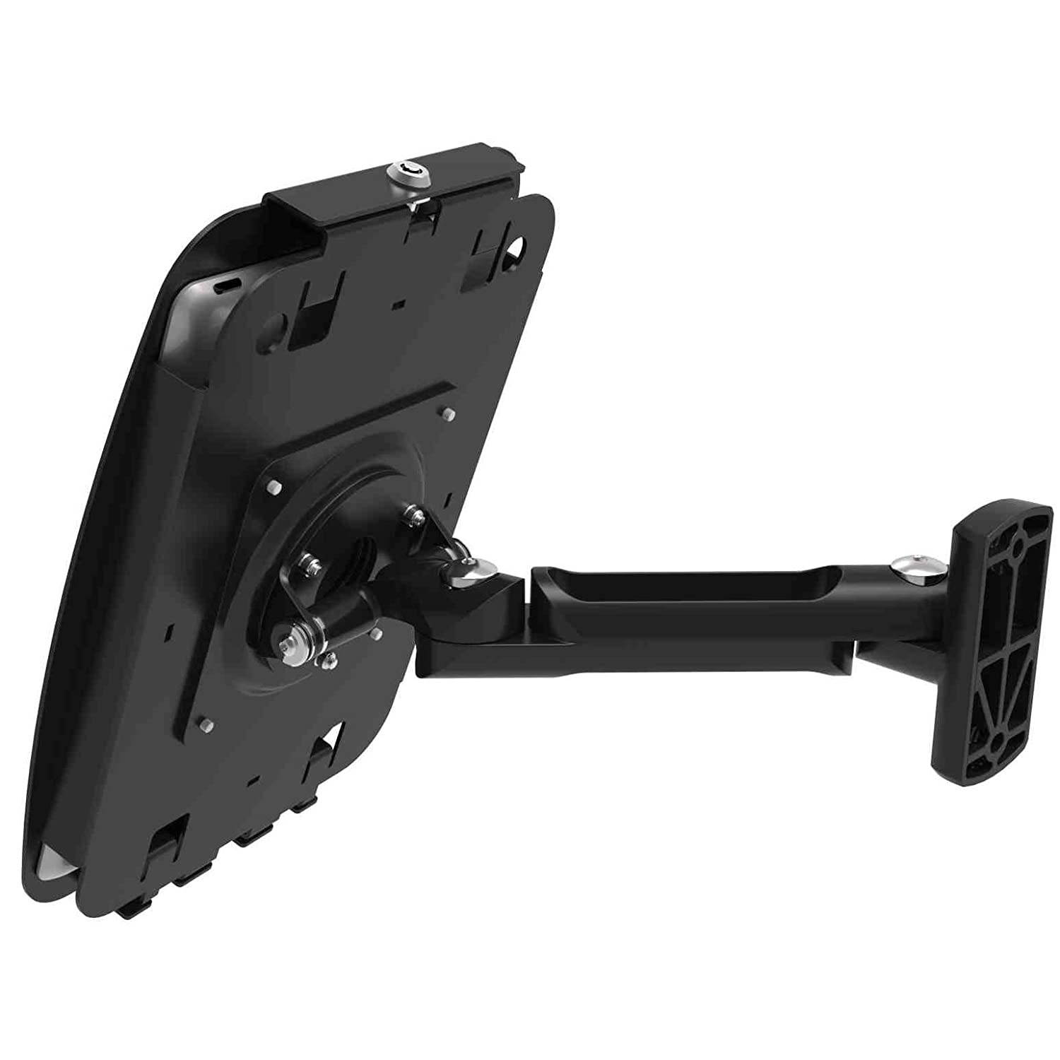 Maclocks 827B290SENB Space Enclosure Stand with Swing Arm Wall Mount for iPad Pro 12.9 (Black)