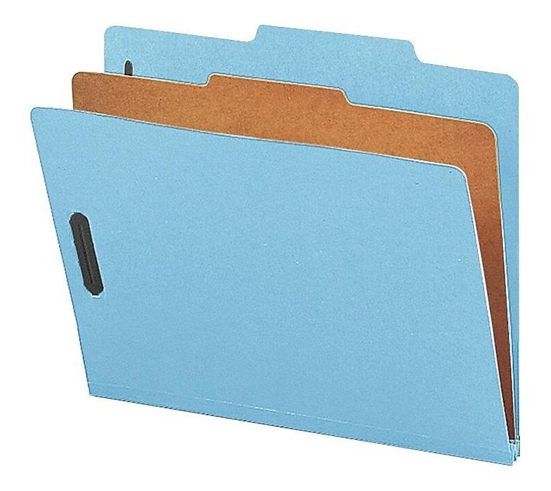 Nature Saver Classification Folders 2"Exp. 1 Dvdr Letter 10/BX BE SP17200