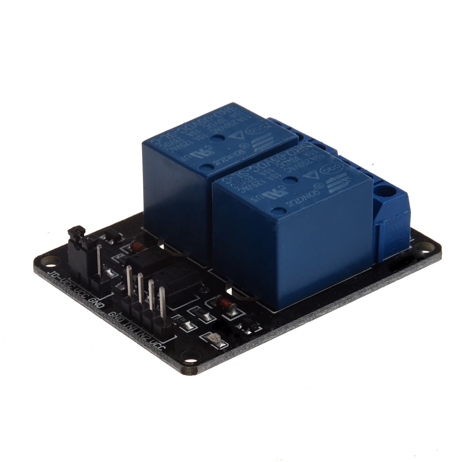 2 M NTC Thermistor Temperature Sensor Waterproof Probe Wire 10 K 1% 3950 Black + Relay Module 2Piece Set