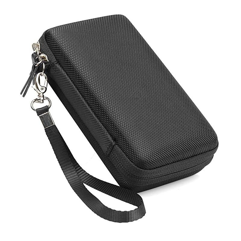 Instant Printer Case for Kodak Mini 2 HD Wireles Mini Mobile WiFi amp NFC Printer Pickit M2 SereneLife 2x3 Instant Porter Printer Mesh Pocket for Photo Paper and Cable Black