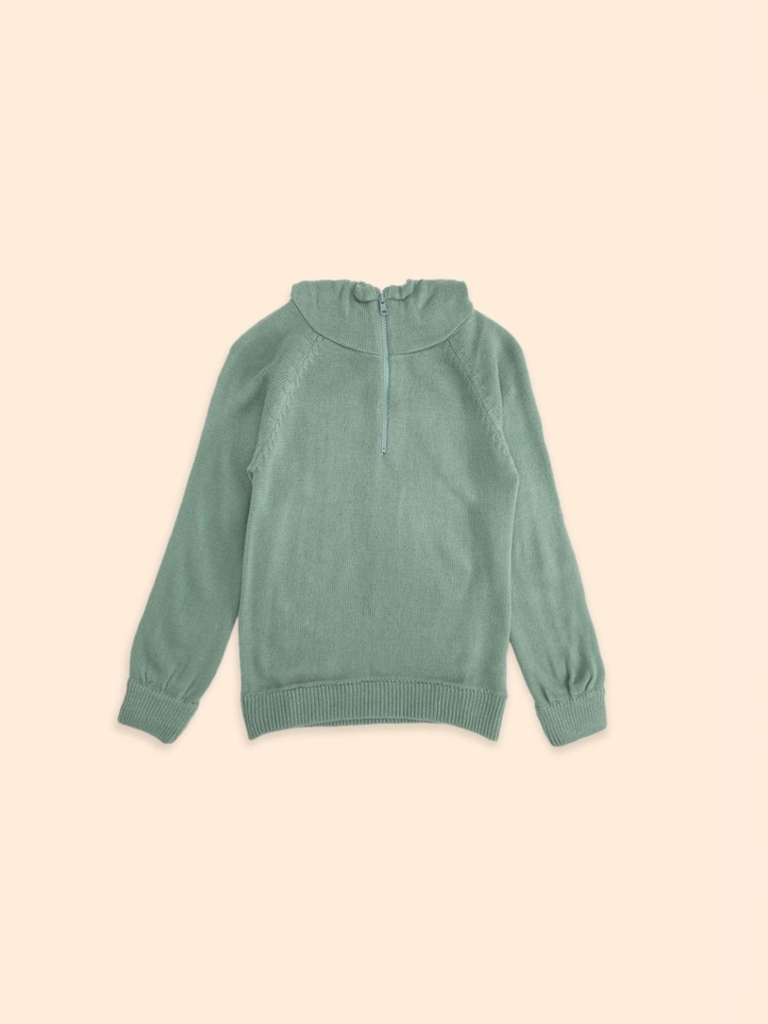 KIDS ONLY Maroon Textured Pattern Full Sleeves Sweater