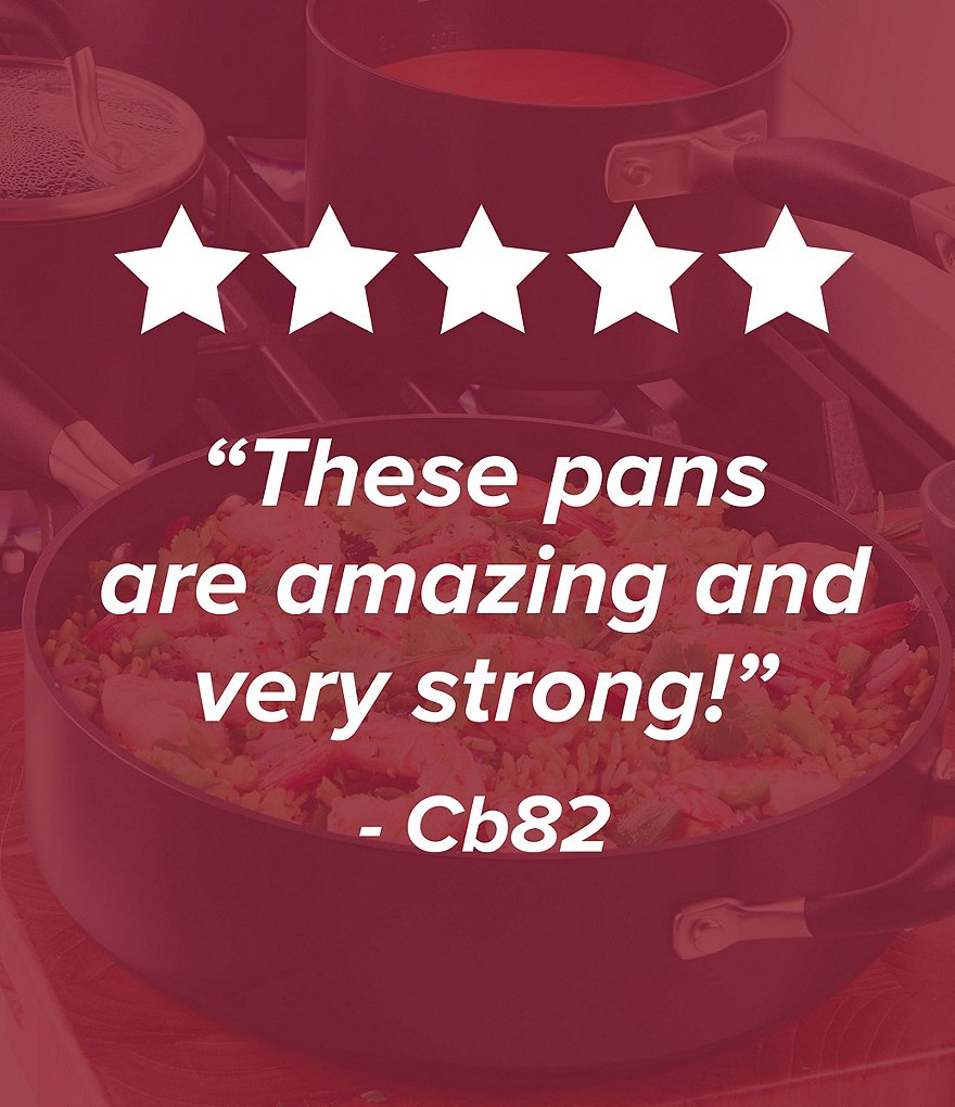 Anolon Advanced Home Hard-Anodized Nonstick Saute Pan with Helper Handle