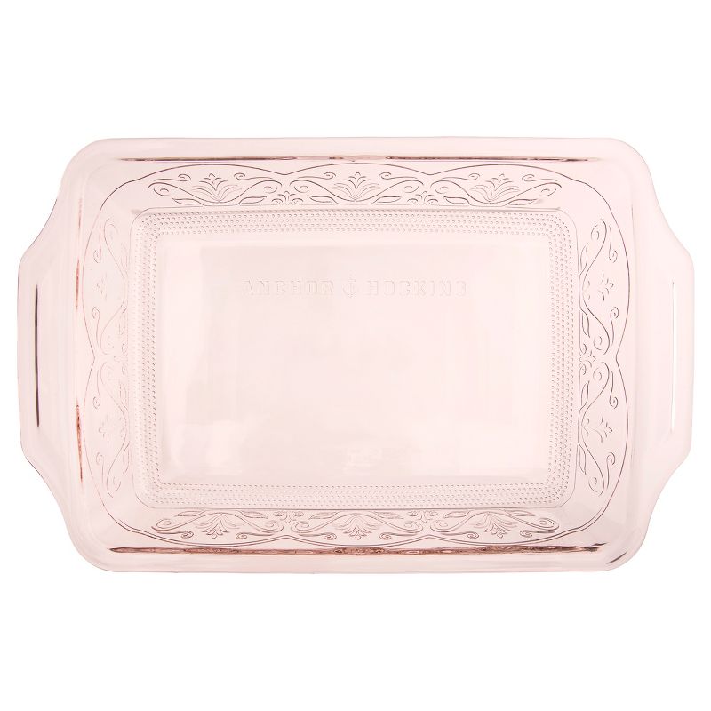 Anchor Hocking Laurel 3qt Rosewater Bake Dish