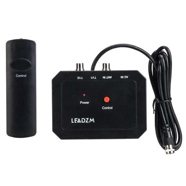 360&deg;Outdoor TV Antenna 150 Mile Range Digital Amplified HDTV Antenna 360 Degree Rotation for 2 TVs Support - High Gain UHF/VHF Channels Wireless Remote Control - 32.8' RG6 Coax Cable